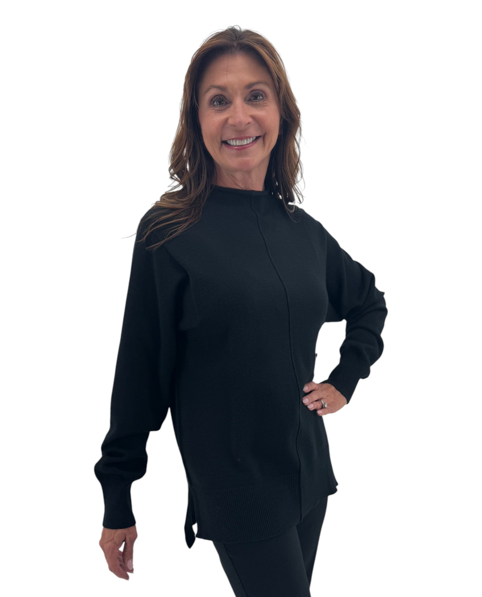 PULL À COL MONTANT 3 DOTS TD007897