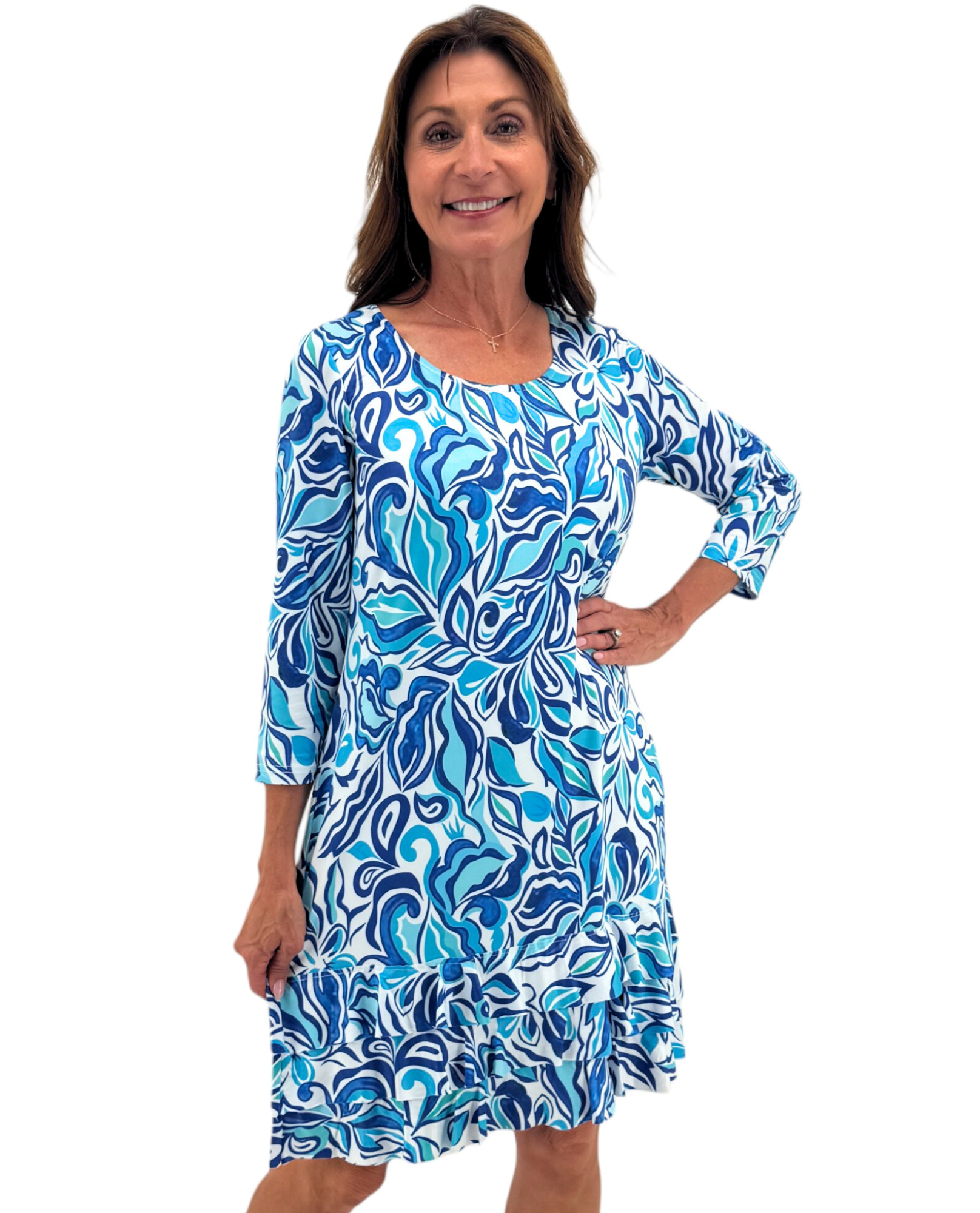 Robe imprimée TANGO MANGO D9443L-5844